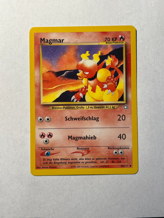 Magmar 40/111 - Neo Genesis - Deutsch - NG40
