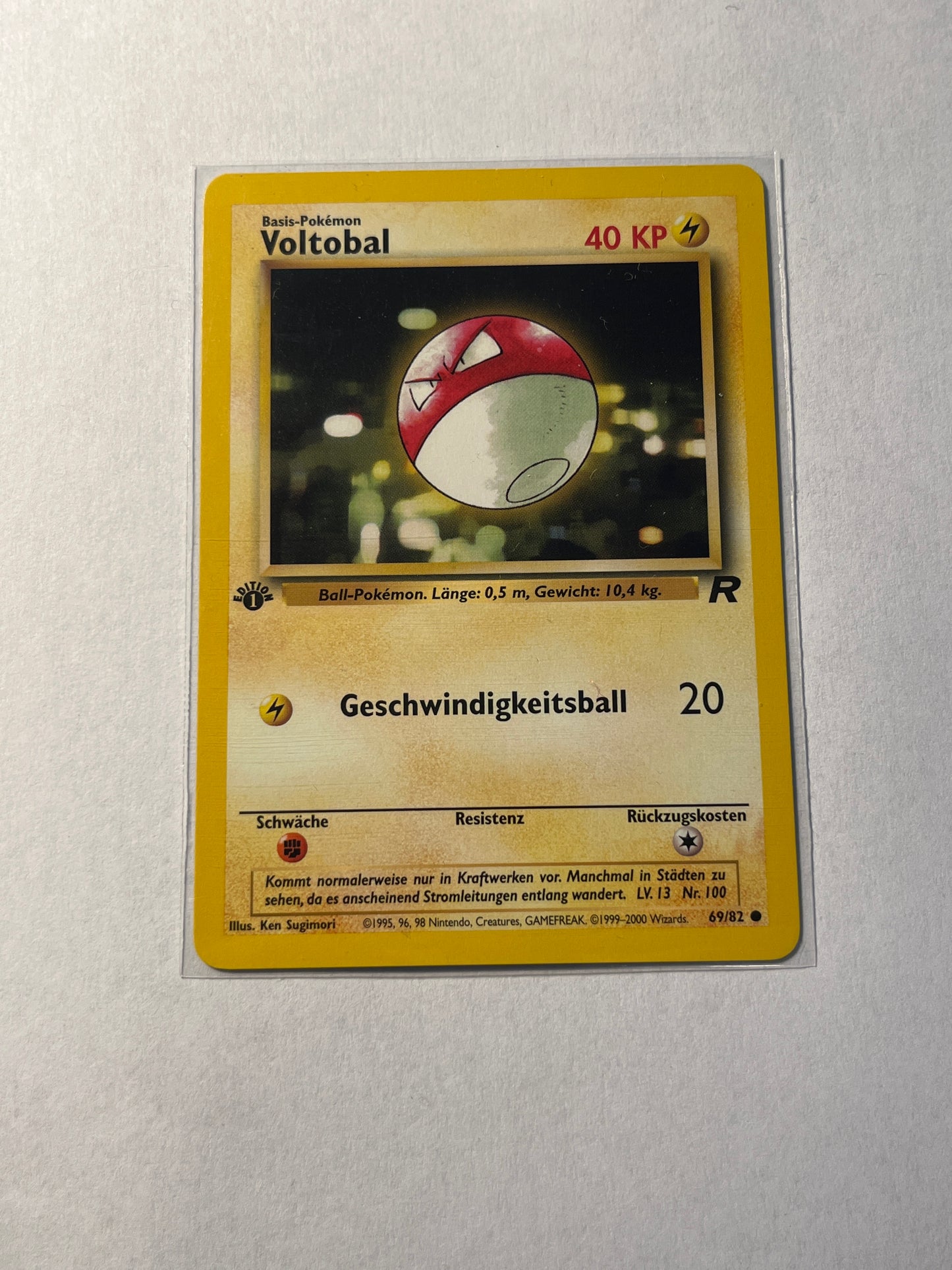 Voltobal 69/82 - 1. Edition - Team Rocket - Deutsch - TR69