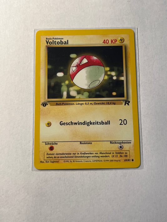 Voltobal 69/82 - 1. Edition - Team Rocket - Deutsch - TR69