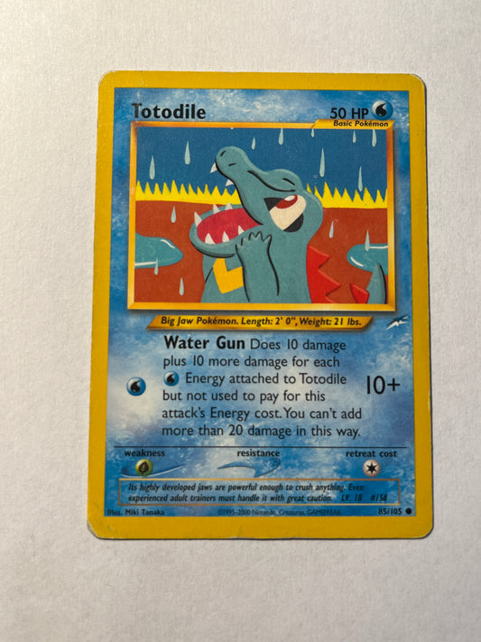 Totodile 85/105 / Neo Destiny - Englisch - Karnimani